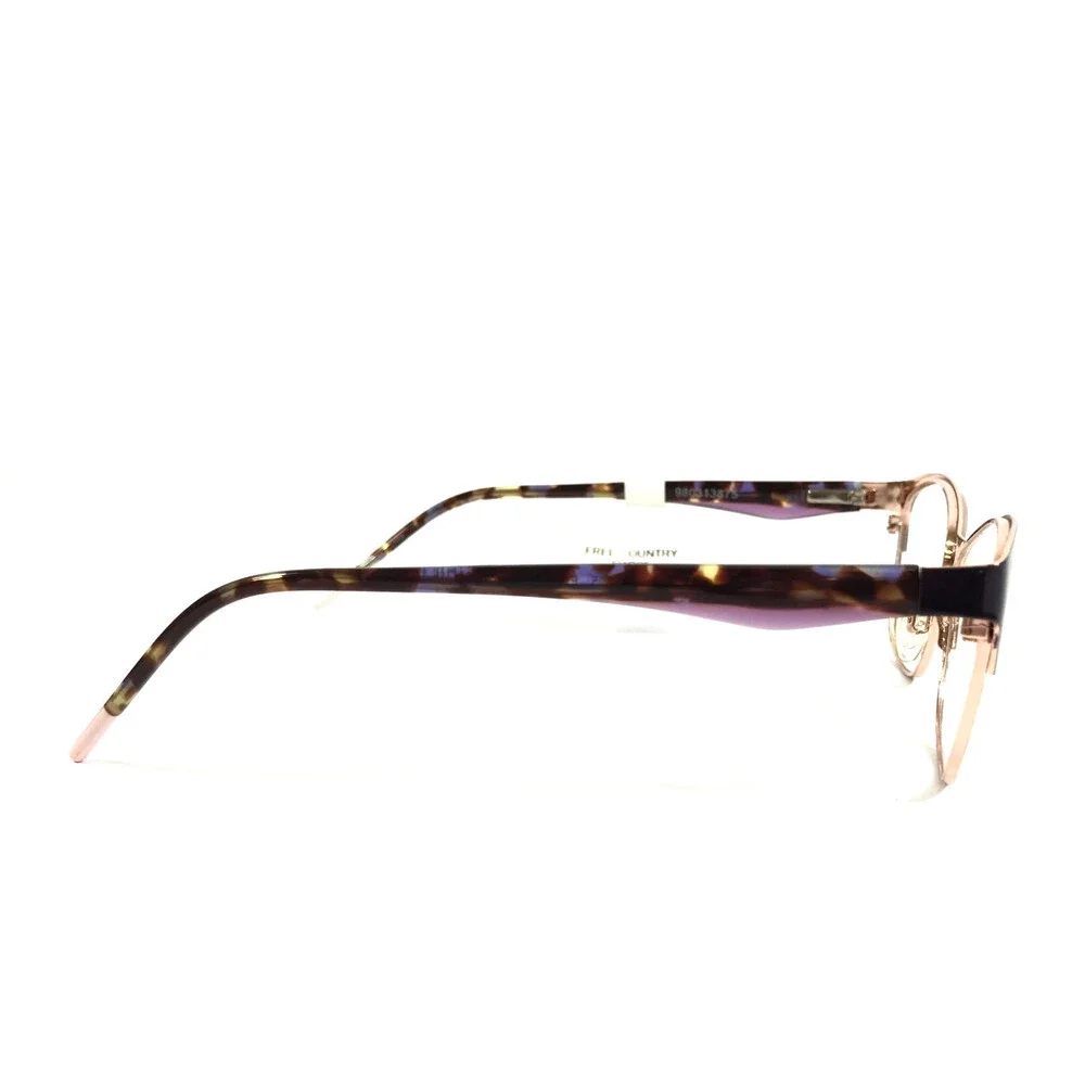 Free Country Eyeglasses Frames FW305 EGG Eggplant Cat Eye Full Rim 54-16-140